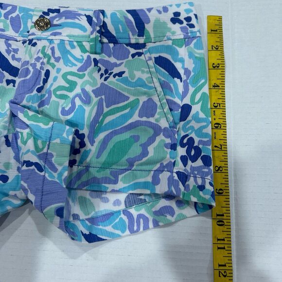 Lilly Pulitzer Shorts Women’s Size 00 Color Multi It’s Always Summer Somewhere - Picture 4 of 9
